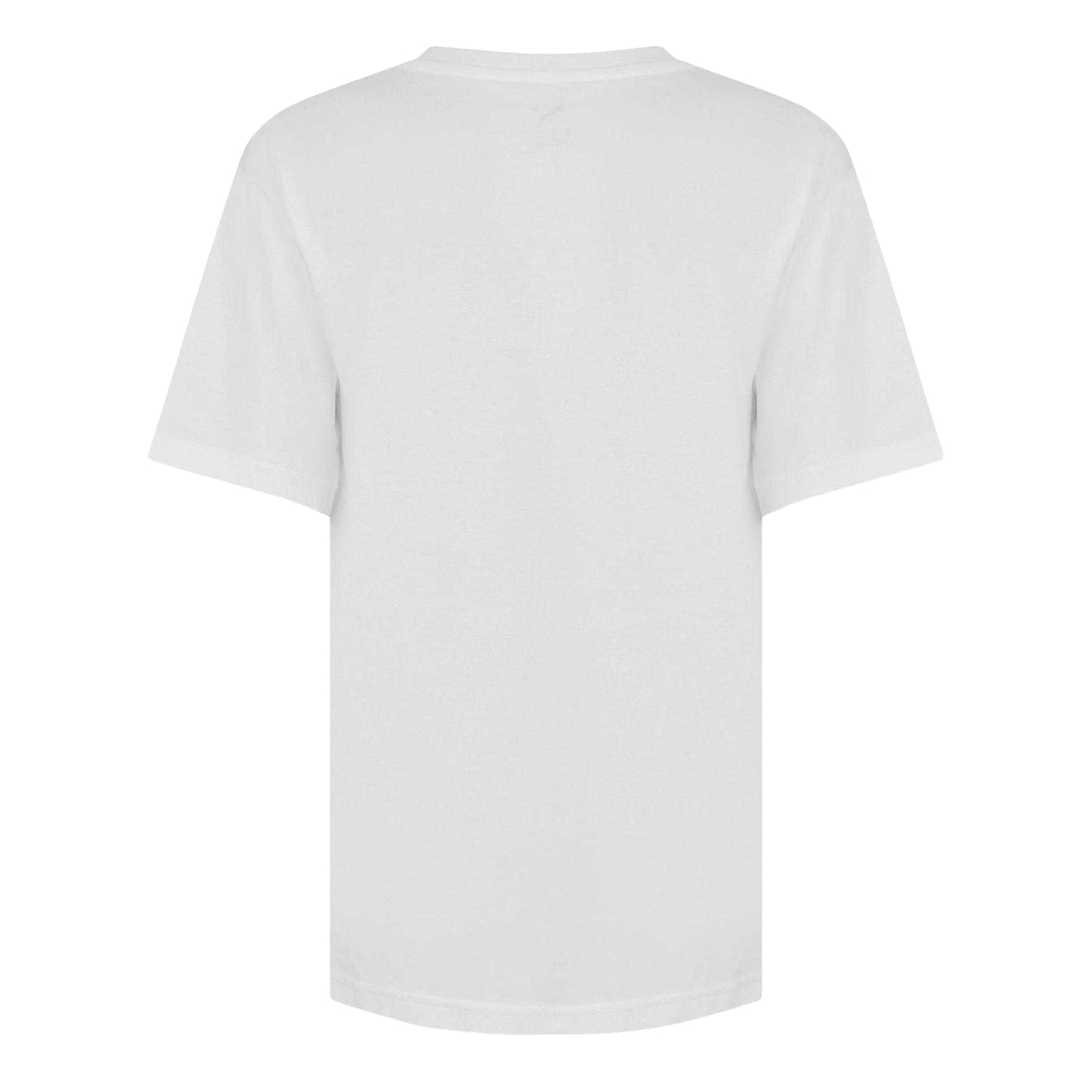 Puma White - Back - Puma Womens-Ladies Squad Big Logo T-Shirt