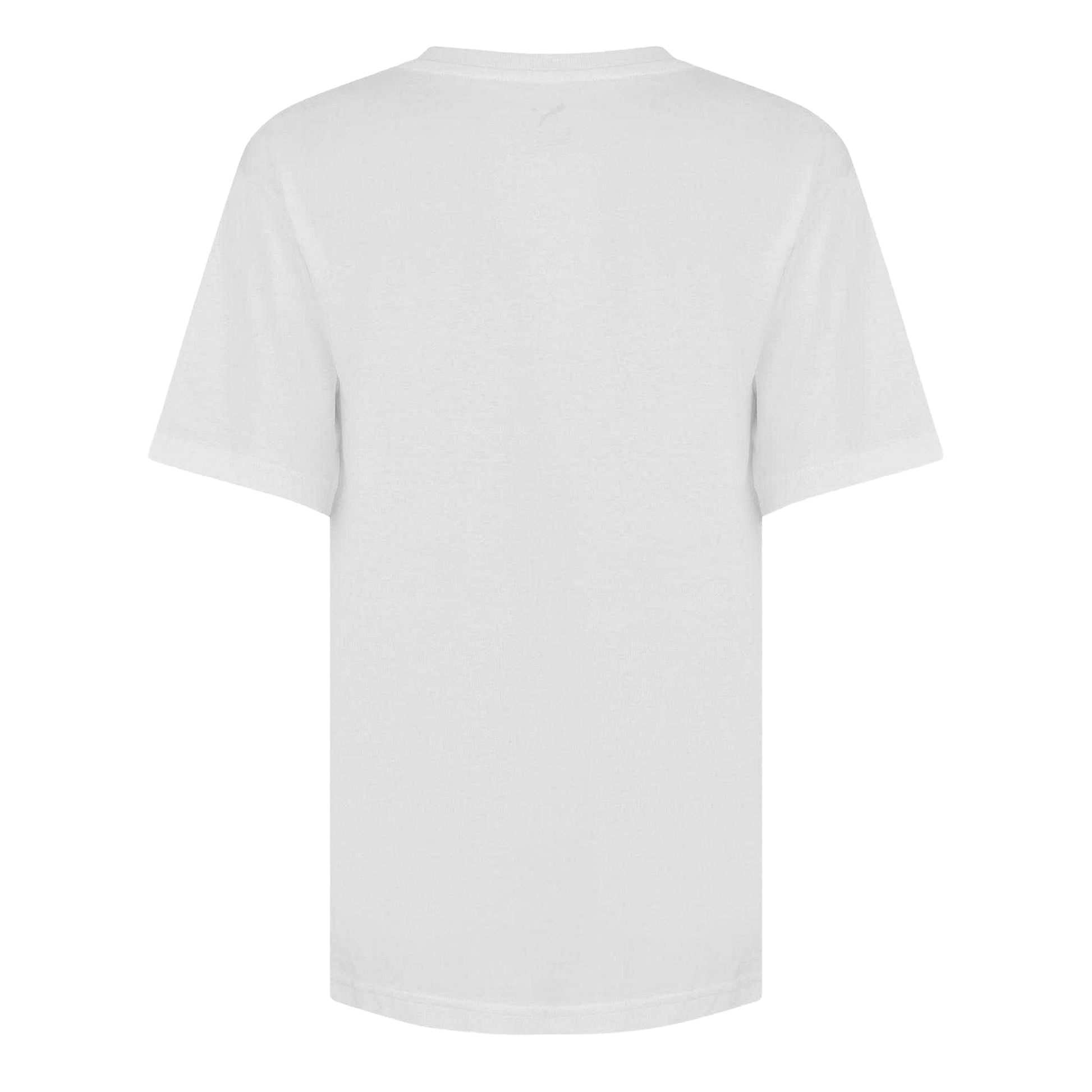 Puma White - Back - Puma Womens-Ladies Squad Big Logo T-Shirt
