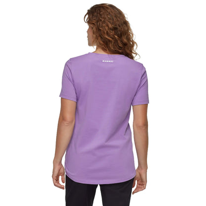 Lavender Purple - Back - Mammut Womens-Ladies Core Performance T-Shirt