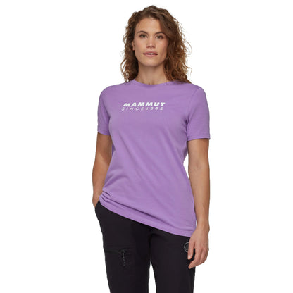 Lavender Purple - Side - Mammut Womens-Ladies Core Performance T-Shirt