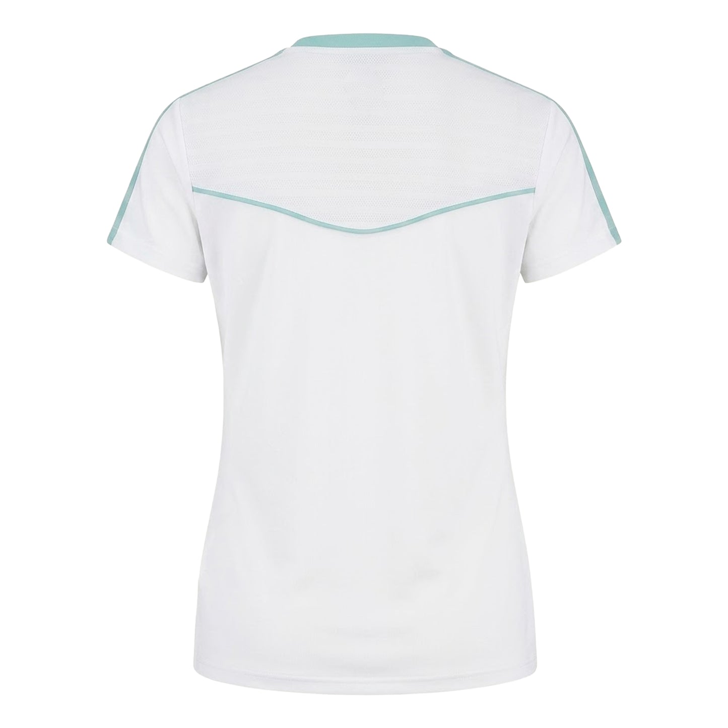 White - Back - K-Swiss Womens-Ladies Hypercourt Crew Neck T-Shirt