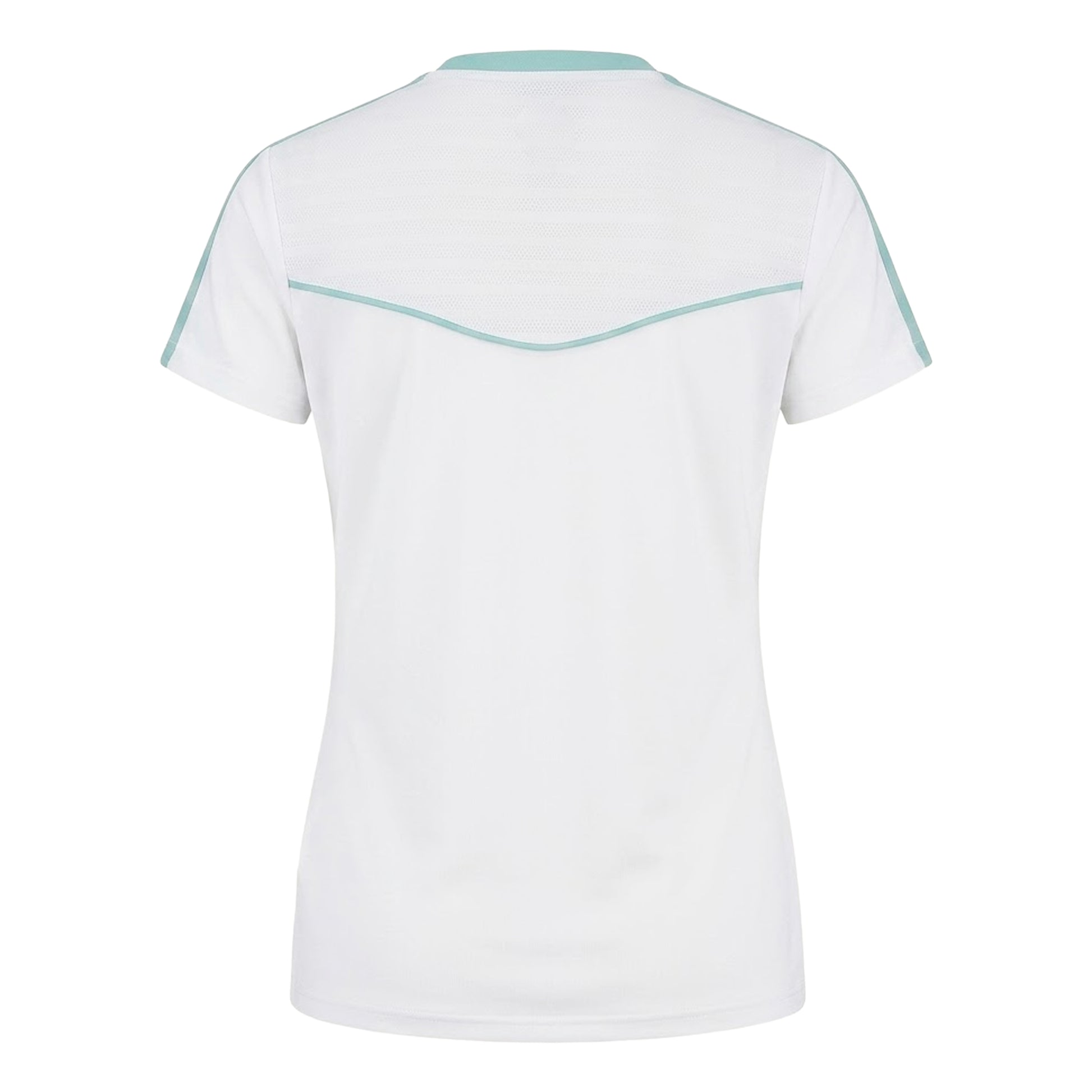 White - Back - K-Swiss Womens-Ladies Hypercourt Crew Neck T-Shirt