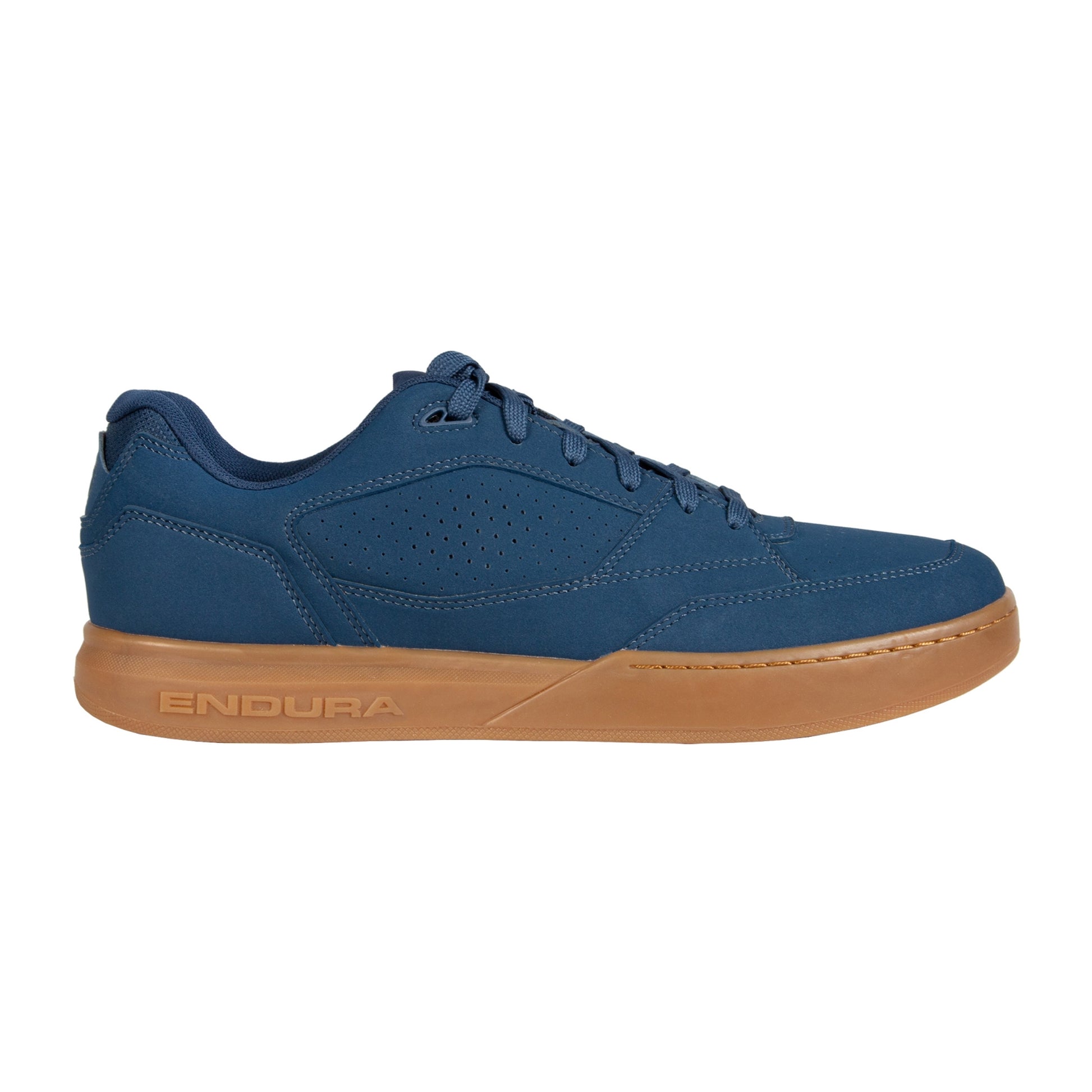 Navy - Front - Endura Mens Hummvee Cycling Flat Shoes