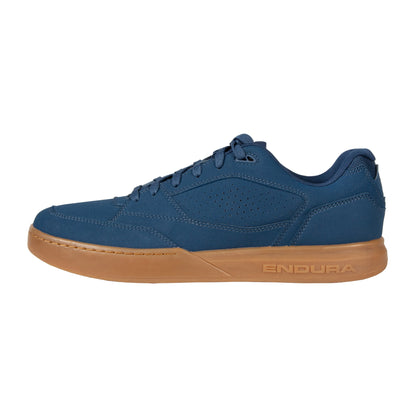 Navy - Back - Endura Mens Hummvee Cycling Flat Shoes