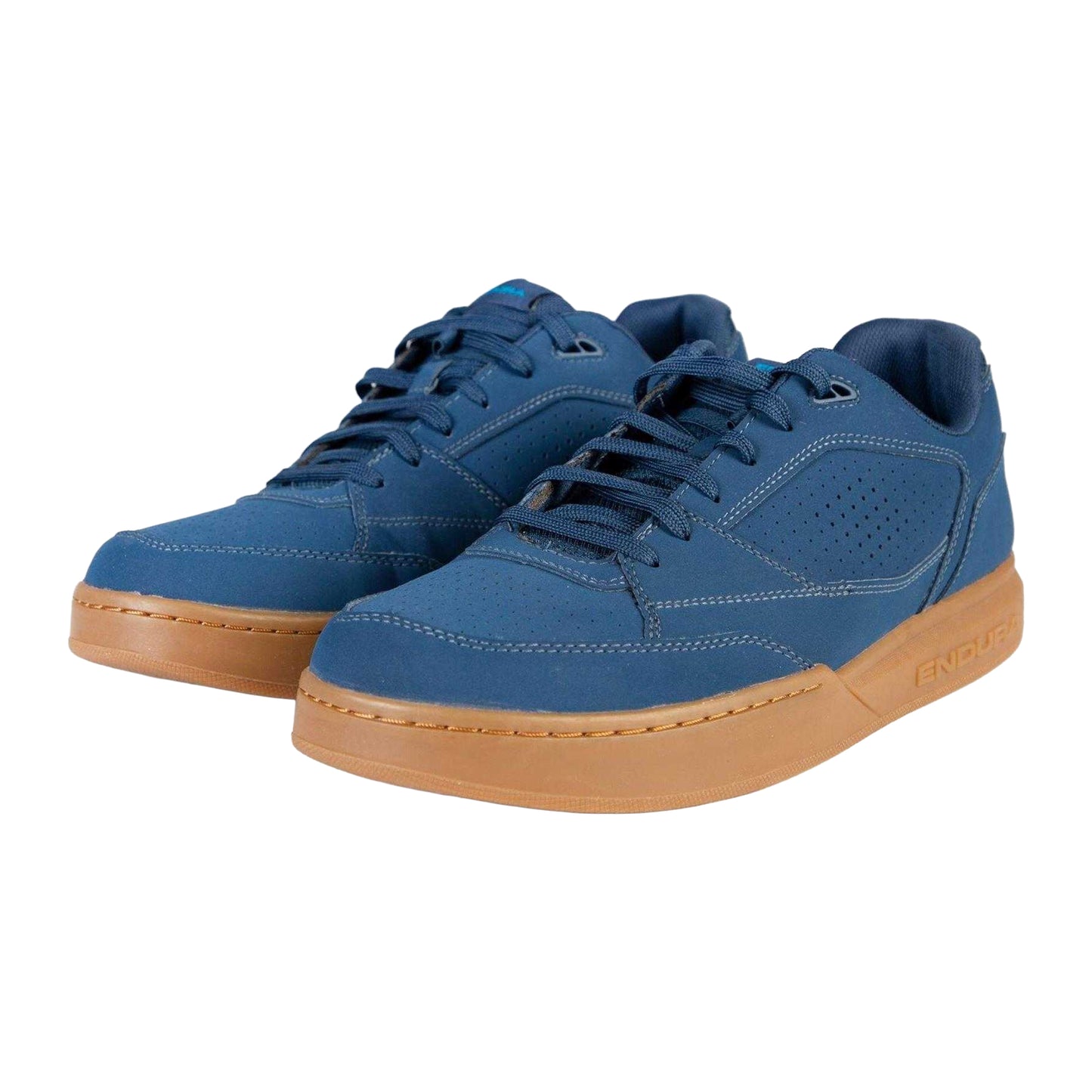 Navy - Side - Endura Mens Hummvee Cycling Flat Shoes