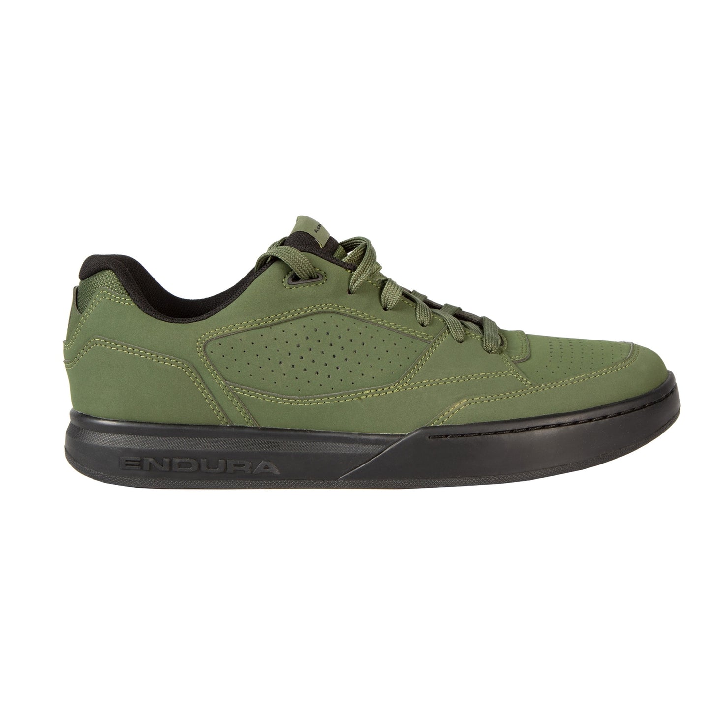 Olive Green - Front - Endura Mens Hummvee Cycling Flat Shoes