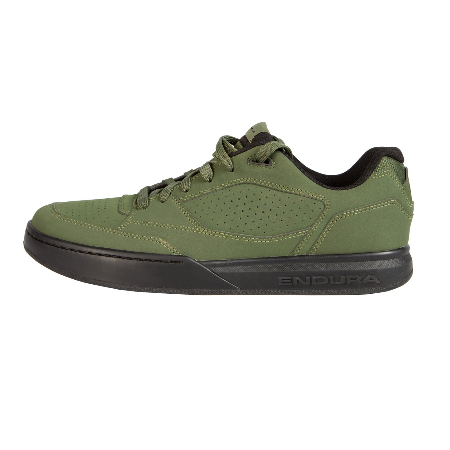 Olive Green - Back - Endura Mens Hummvee Cycling Flat Shoes