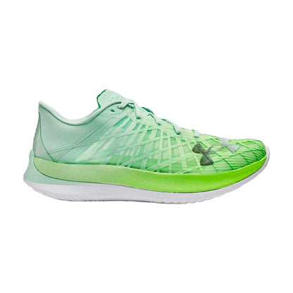 Green - Front - Under Armour Womens-Ladies Velociti Elite Low Cut Trainers