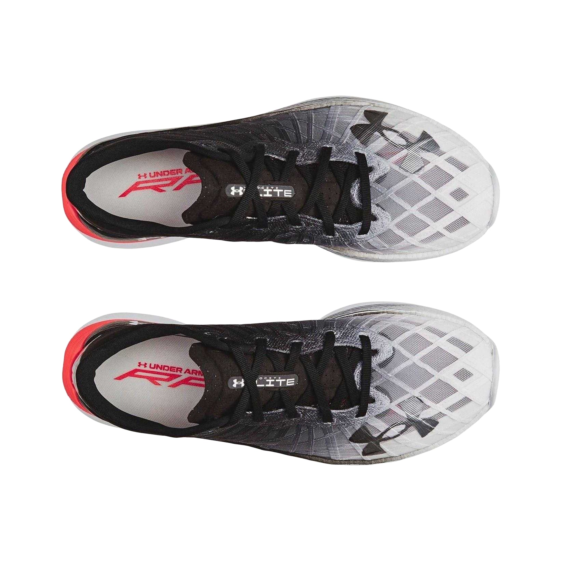 Black - Side - Under Armour Womens-Ladies Velociti Elite Low Cut Trainers