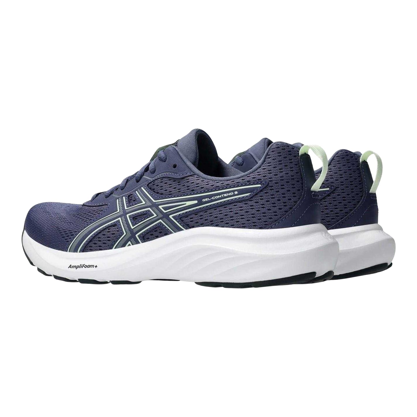 Indigo Fog - Back - Asics Womens-Ladies Contend 9 Shoes