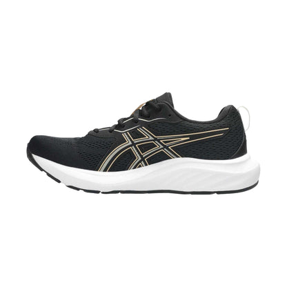 Black-Apricot - Side - Asics Womens-Ladies Contend 9 Shoes
