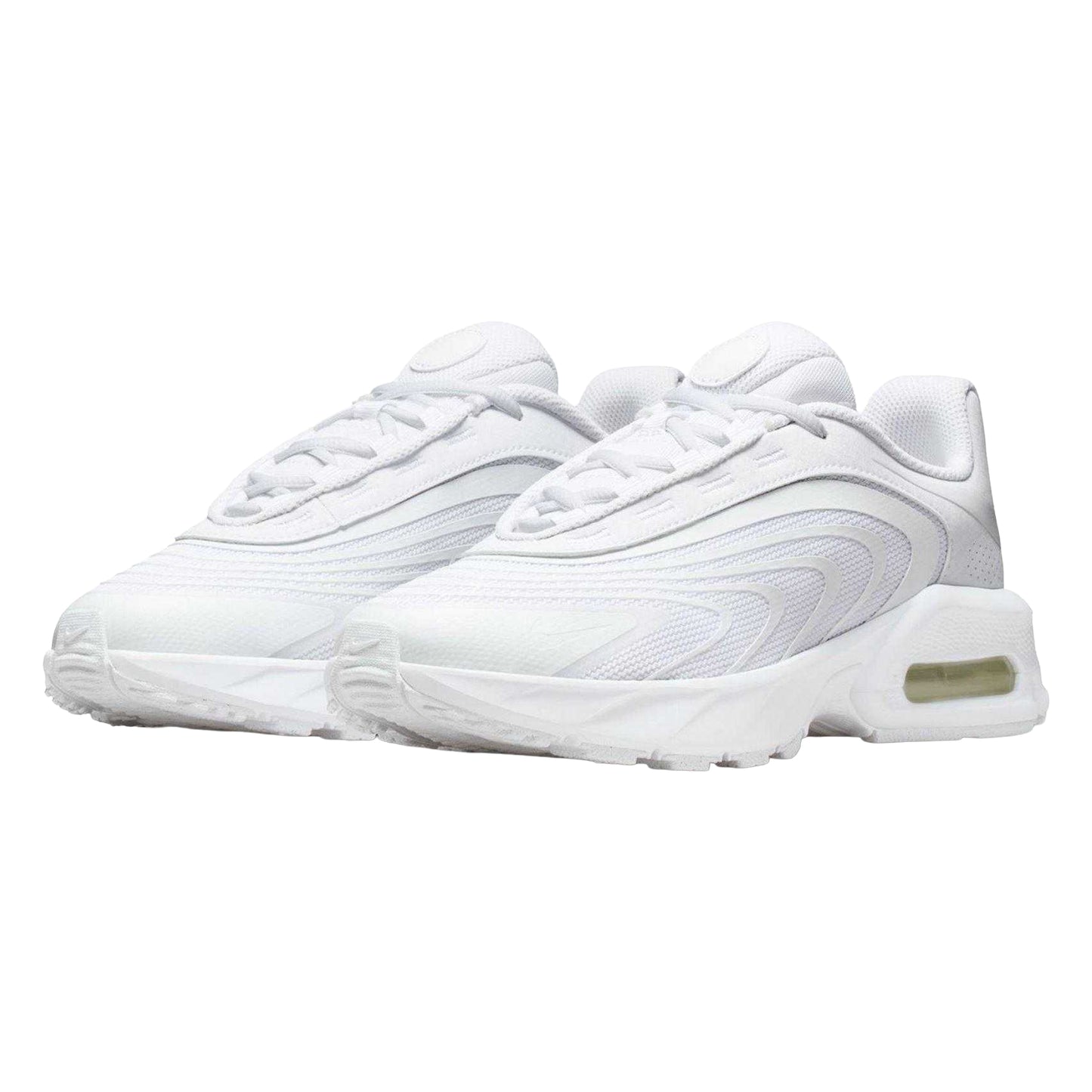 White - Pack Shot - Nike Womens-Ladies Air Max Fire Trainers