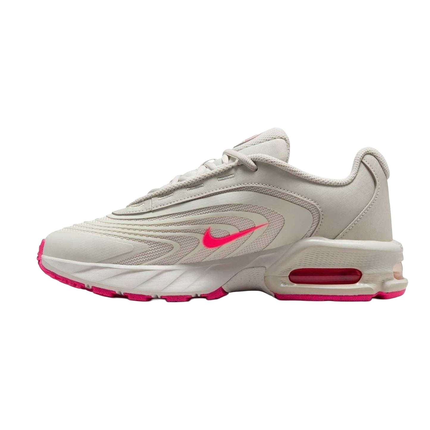 Bone-Pink - Side - Nike Womens-Ladies Air Max Fire Trainers