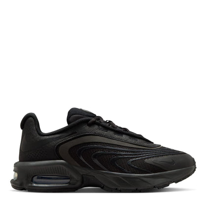 Triple Black - Front - Nike Womens-Ladies Air Max Fire Trainers