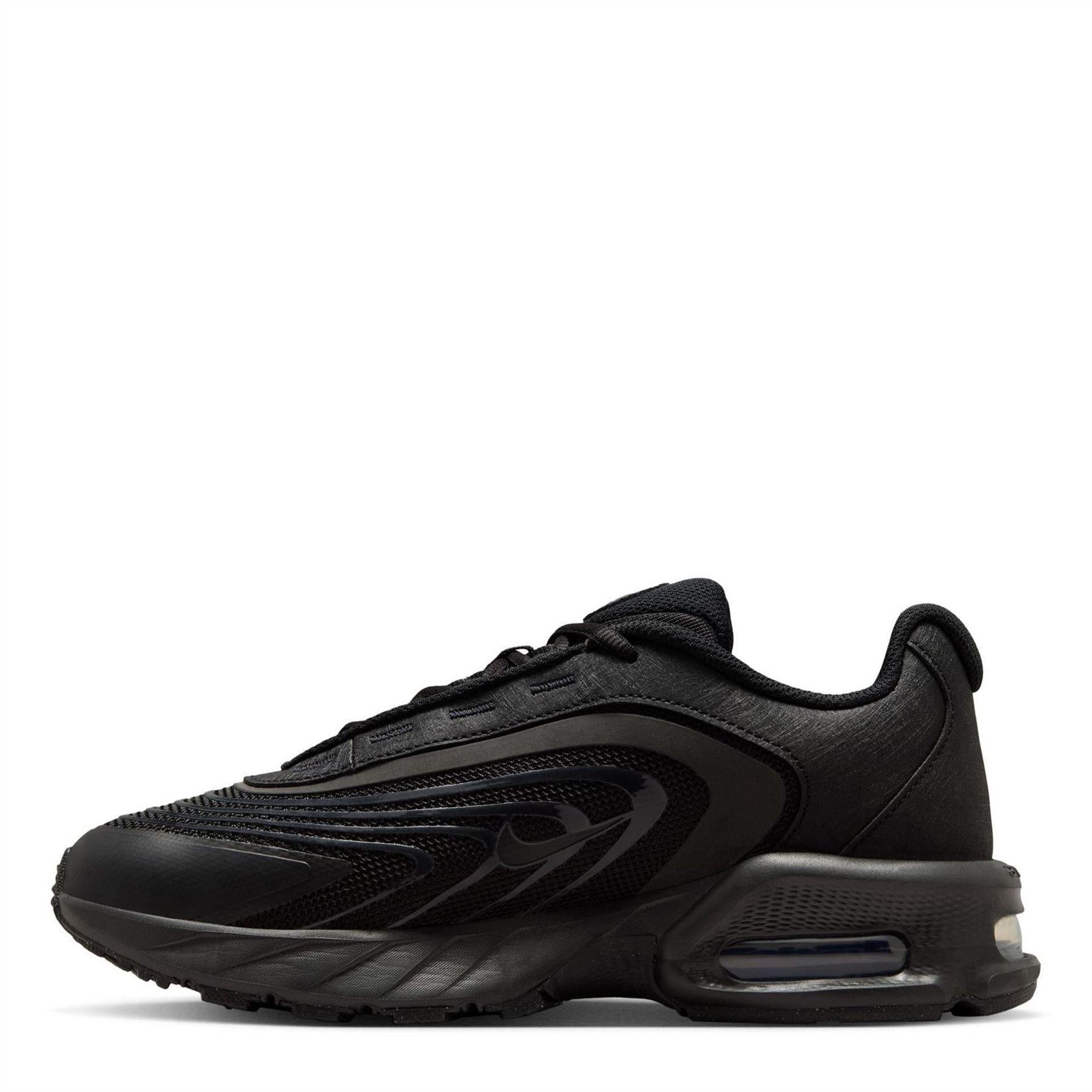 Triple Black - Back - Nike Womens-Ladies Air Max Fire Trainers