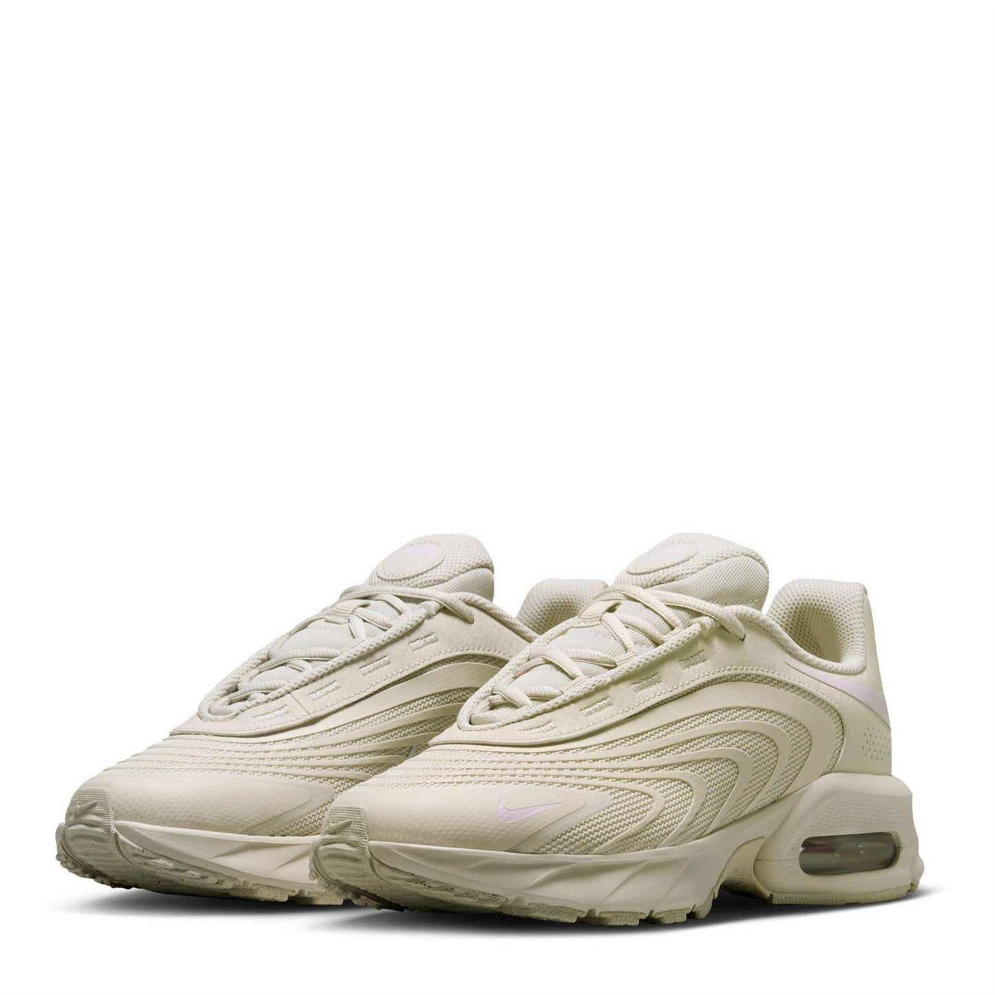 Beige - Side - Nike Womens-Ladies Air Max Fire Trainers