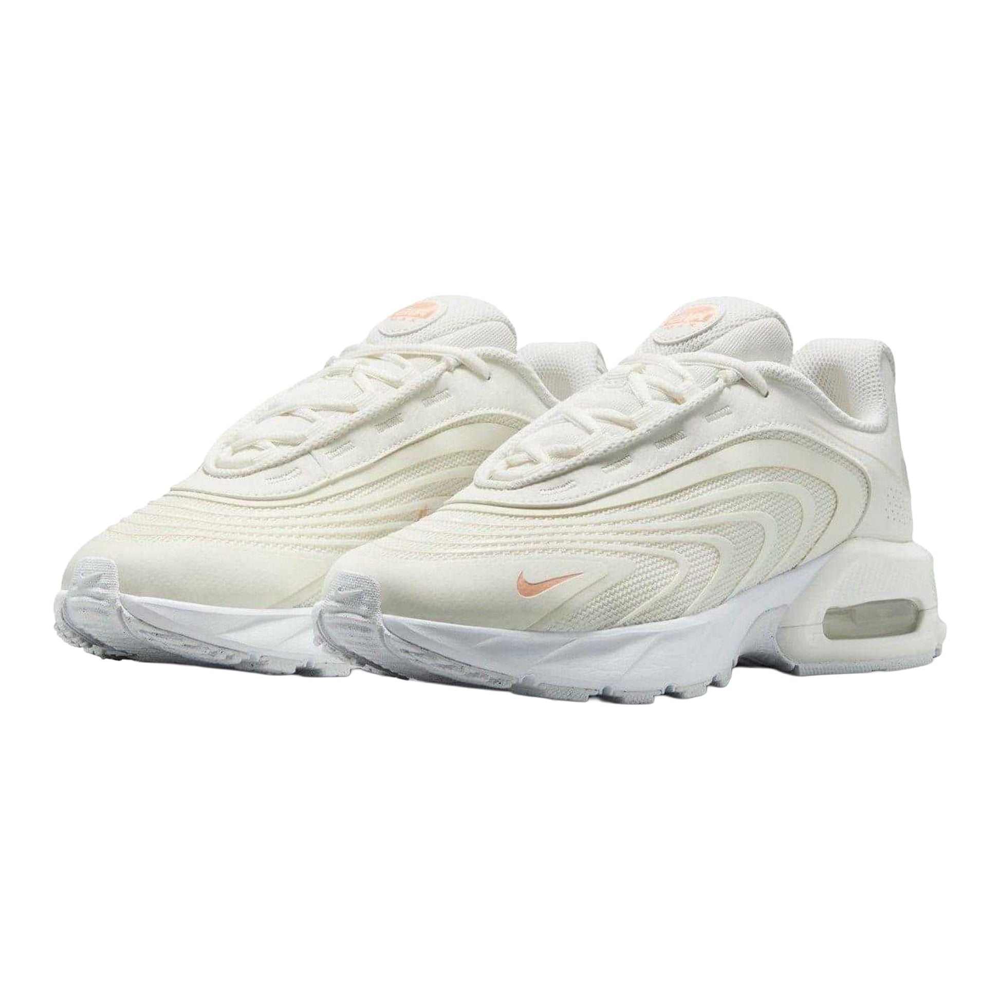 Off White - Pack Shot - Nike Womens-Ladies Air Max Fire Trainers