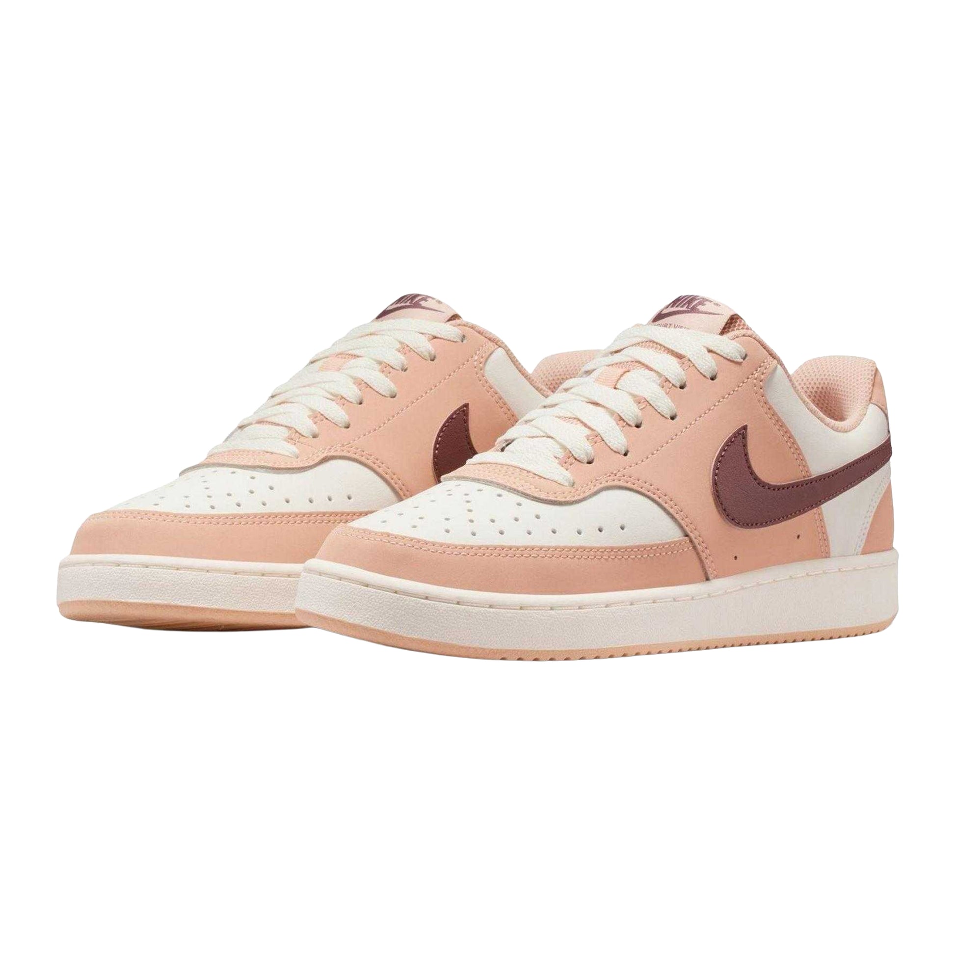 Sail - Pack Shot - Nike Womens-Ladies Vision Low Next Nature Trainers