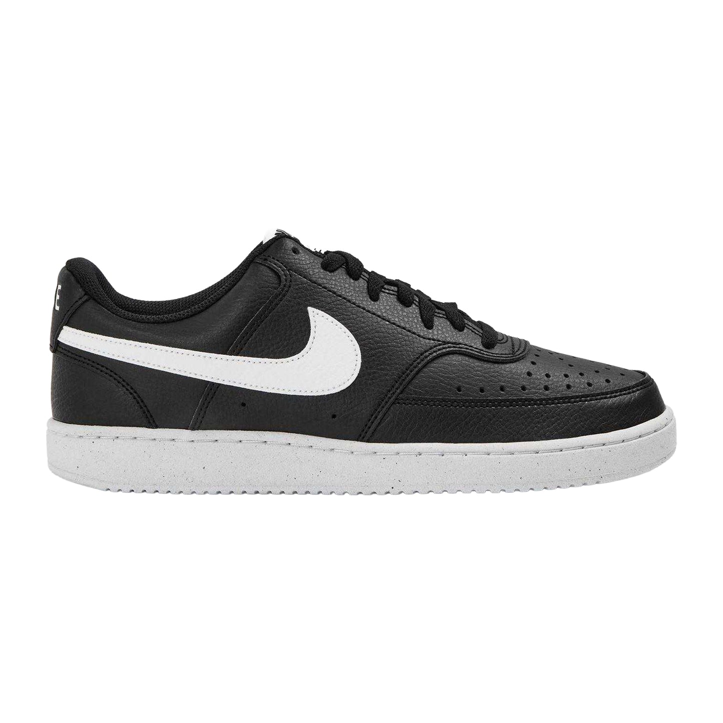 Black-White - Front - Nike Womens-Ladies Vision Low Next Nature Trainers