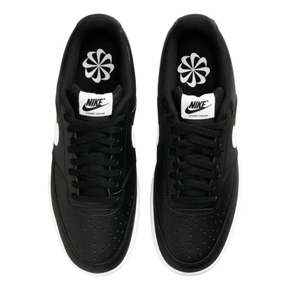 Black-White - Lifestyle - Nike Womens-Ladies Vision Low Next Nature Trainers