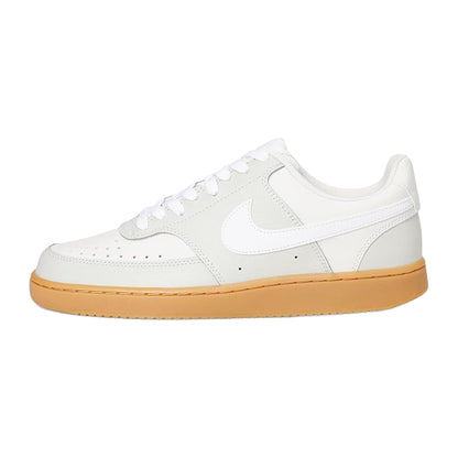 Bone-White-Gum - Side - Nike Womens-Ladies Vision Low Next Nature Trainers