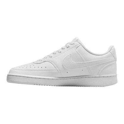 White - Side - Nike Womens-Ladies Vision Low Next Nature Trainers
