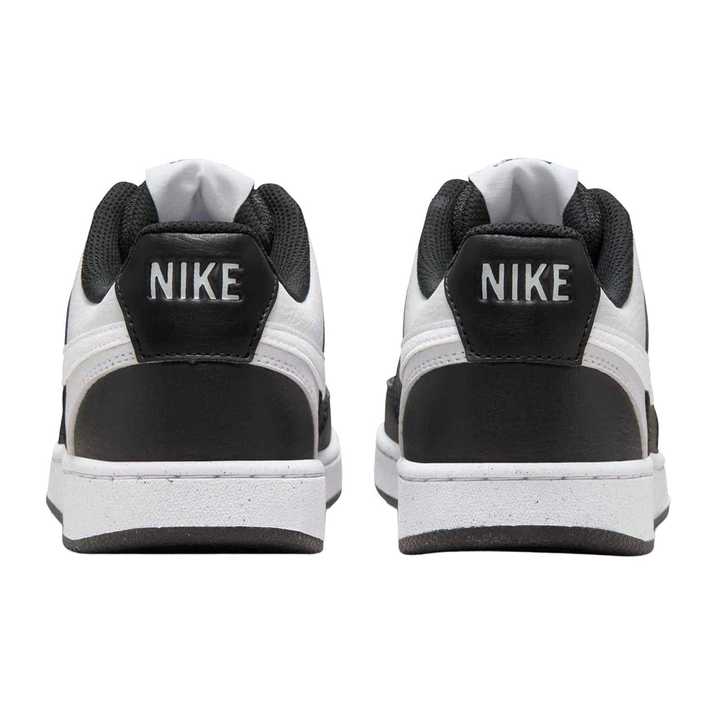 White-Black - Back - Nike Womens-Ladies Vision Low Next Nature Trainers