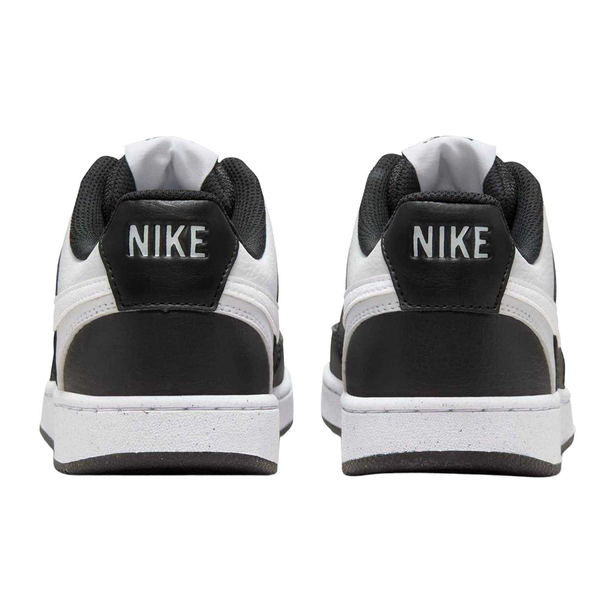 White-Black - Back - Nike Womens-Ladies Vision Low Next Nature Trainers