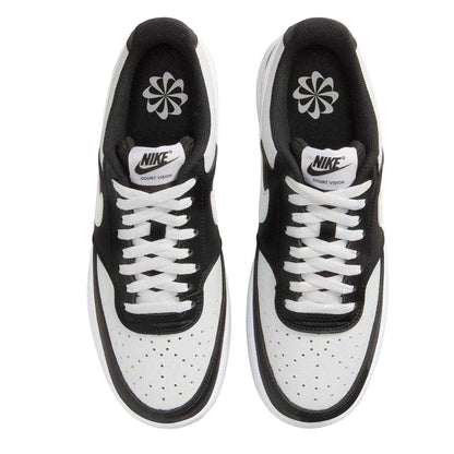 White-Black - Lifestyle - Nike Womens-Ladies Vision Low Next Nature Trainers