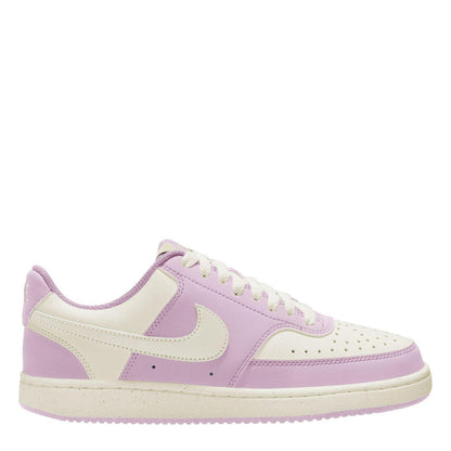 Bleach-Lilac - Front - Nike Womens-Ladies Vision Low Next Nature Trainers