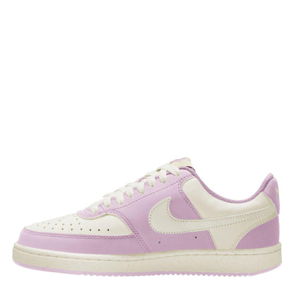 Bleach-Lilac - Back - Nike Womens-Ladies Vision Low Next Nature Trainers
