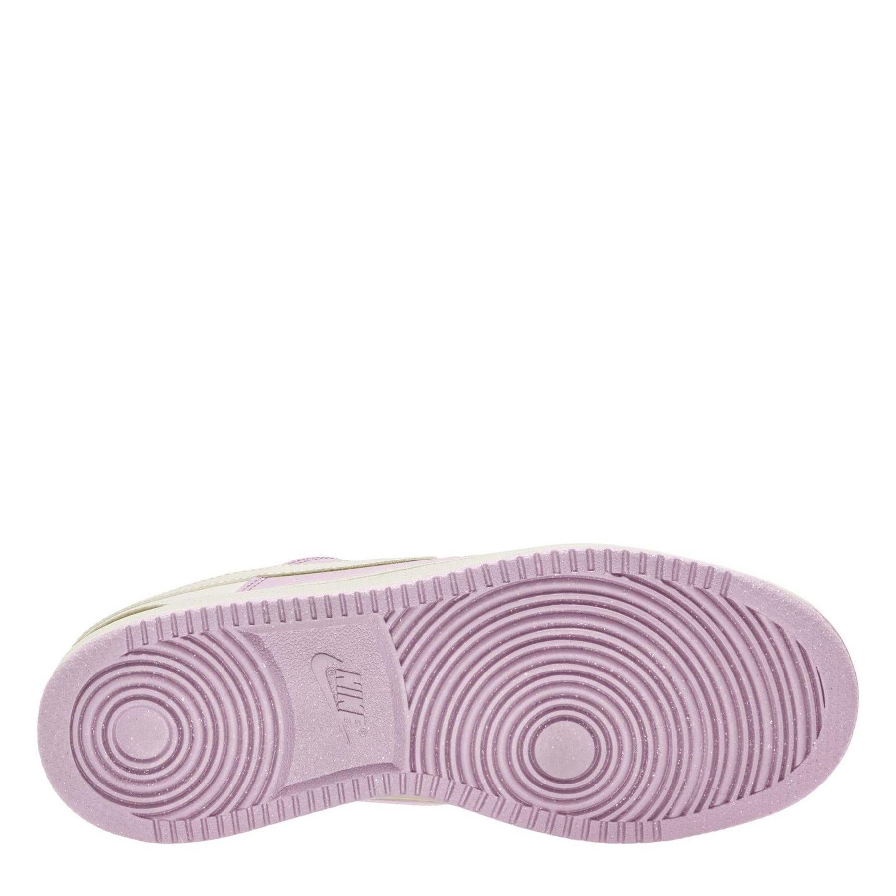 Bleach-Lilac - Side - Nike Womens-Ladies Vision Low Next Nature Trainers