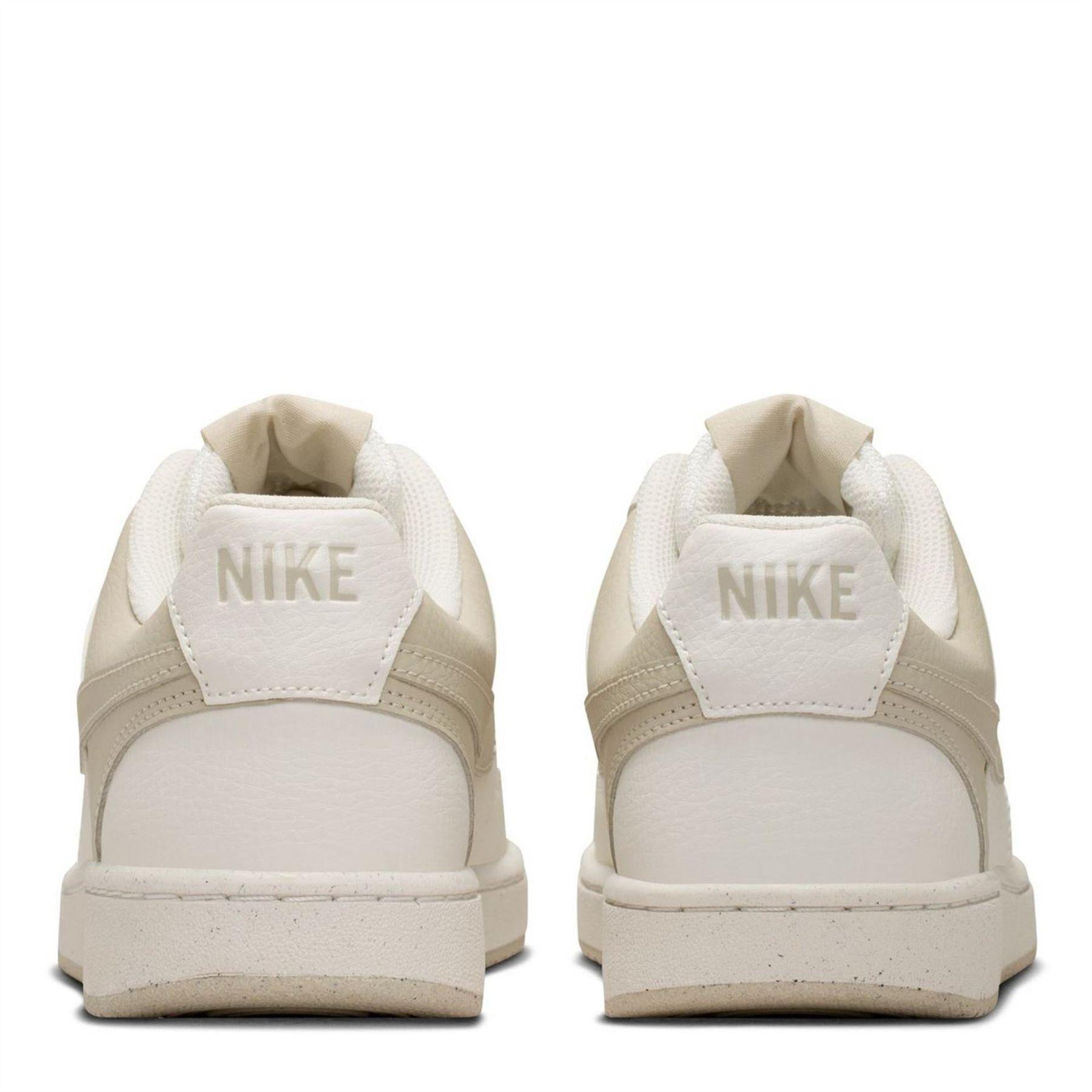 Cream-Phantom - Lifestyle - Nike Womens-Ladies Vision Low Next Nature Trainers