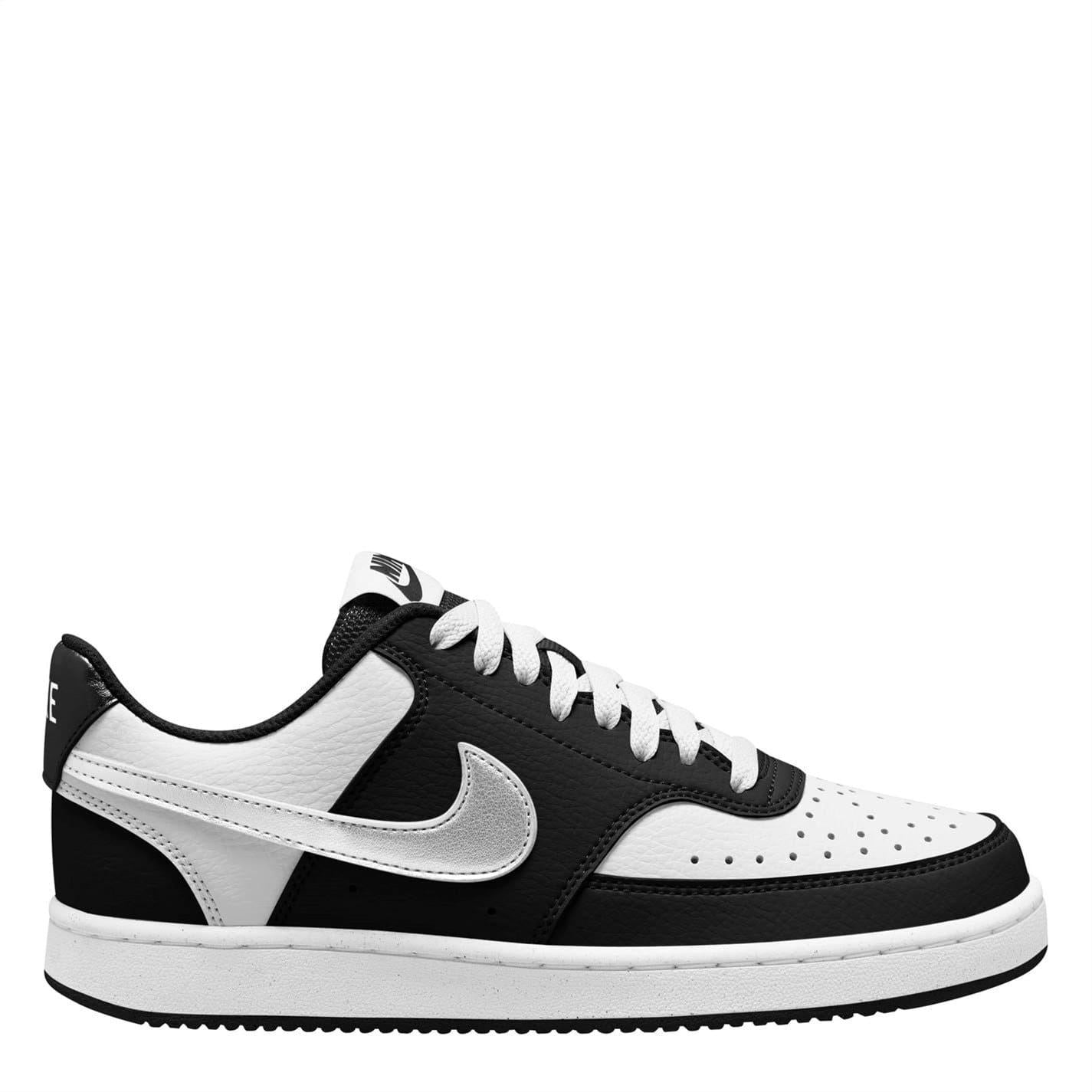 Panda - Front - Nike Womens-Ladies Vision Low Next Nature Trainers
