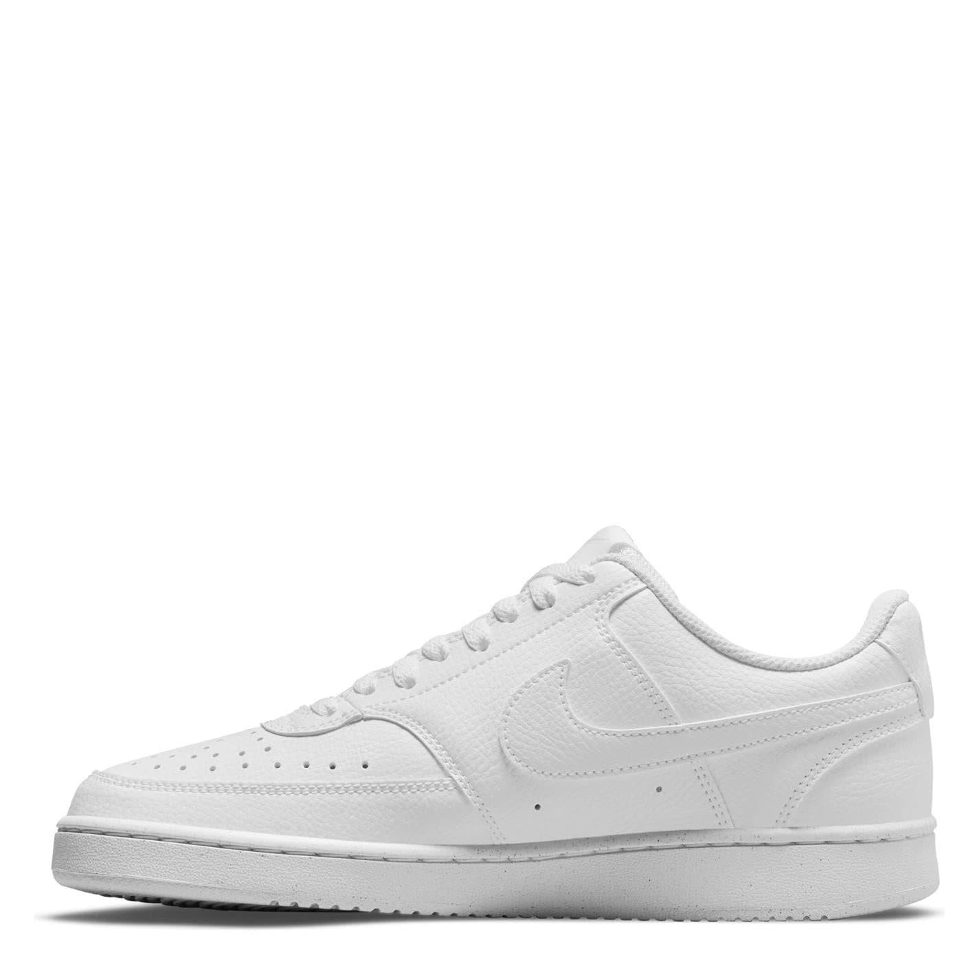 Off White - Back - Nike Womens-Ladies Vision Low Next Nature Trainers