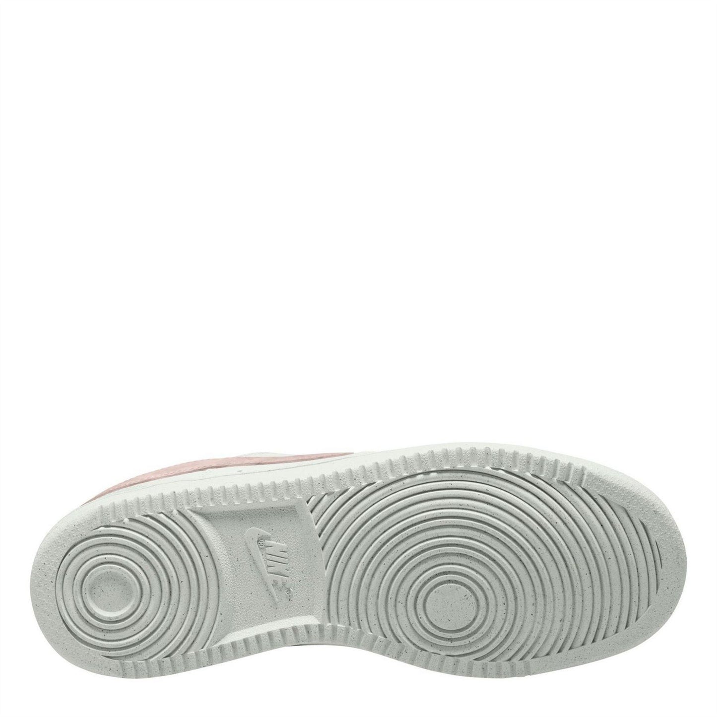 White-Peach Pearl - Side - Nike Womens-Ladies Vision Low Next Nature Trainers