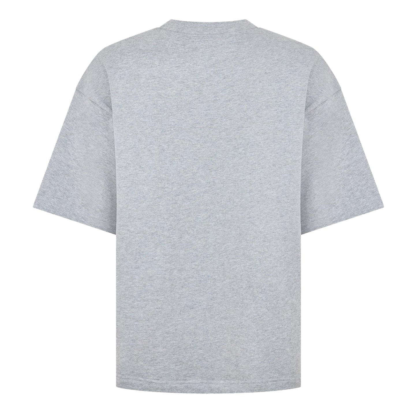 Grey Heather - Back - Calvin Klein Mens Logo Crew Neck T-Shirt