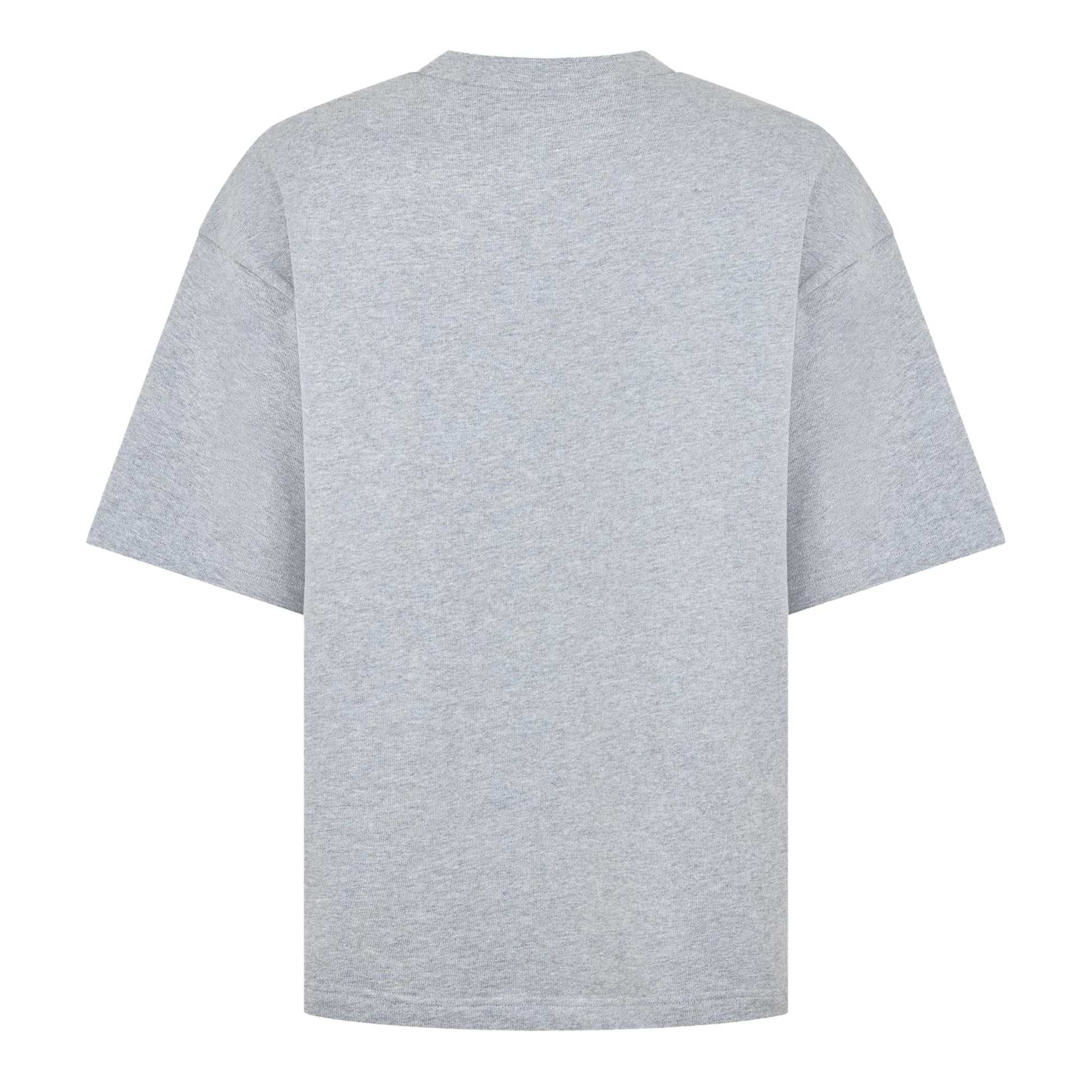 Grey Heather - Back - Calvin Klein Mens Logo Crew Neck T-Shirt
