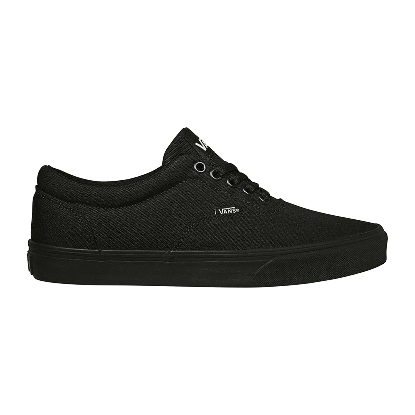 Black - Front - Vans Mens Doheny SS19 Logo Canvas Trainers