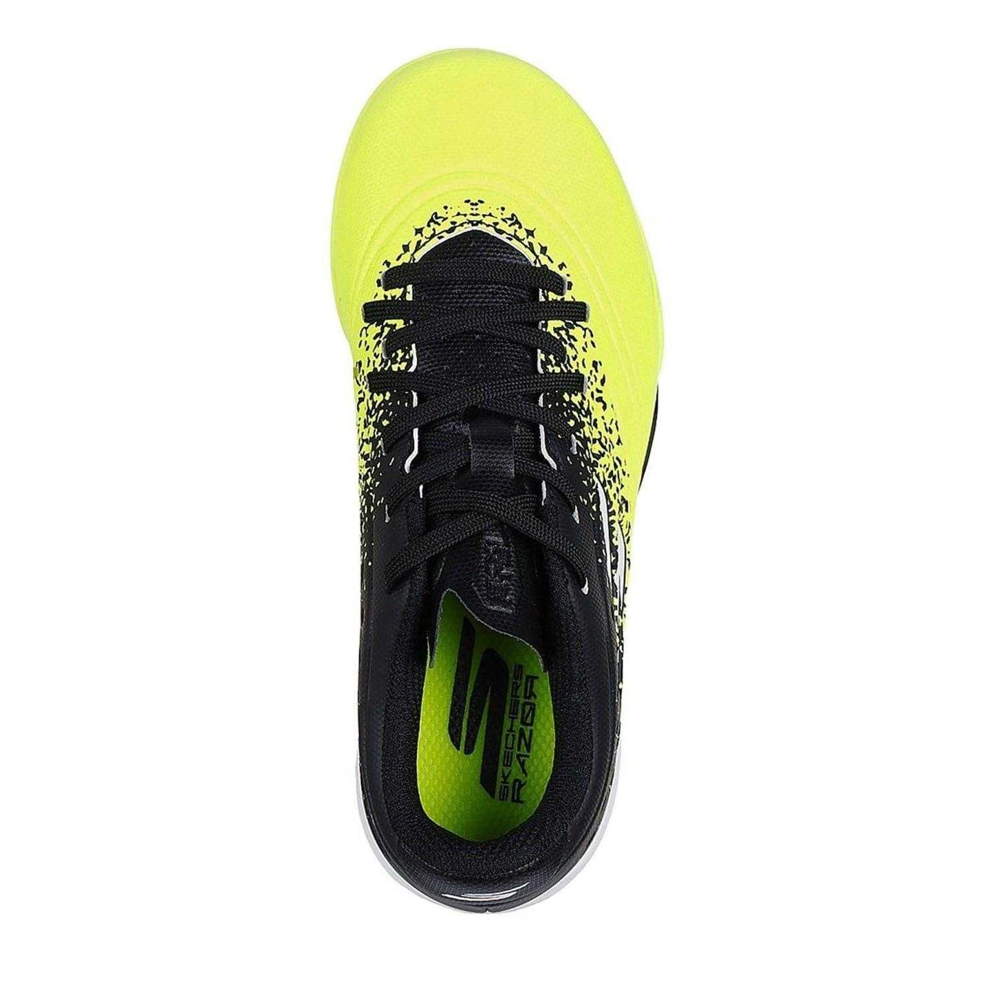 Yellow-Black - Side - Skechers Childrens-Kids Razor 1.5 Graphic Print Flat Astro Turf Trainers