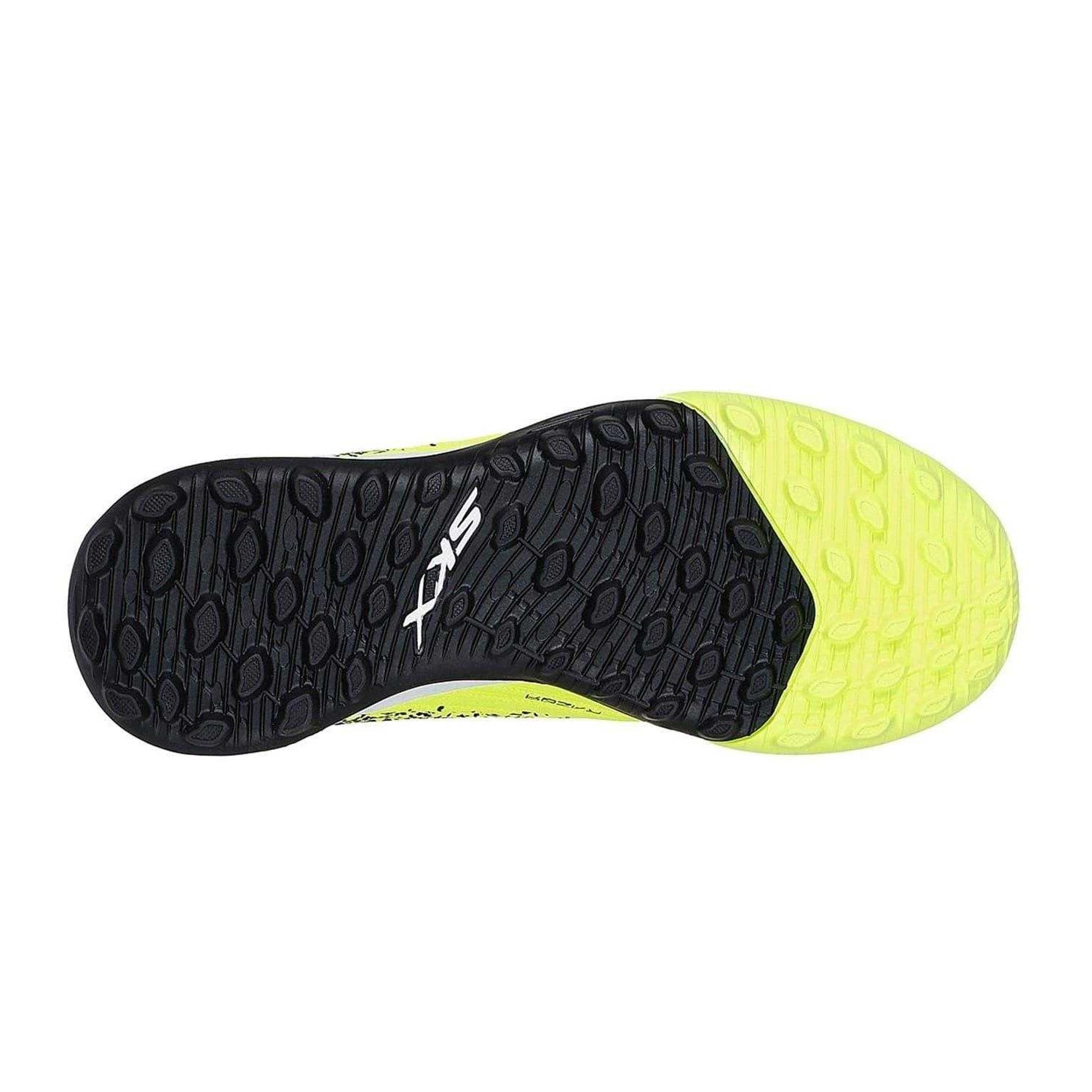 Yellow-Black - Lifestyle - Skechers Childrens-Kids Razor 1.5 Graphic Print Flat Astro Turf Trainers