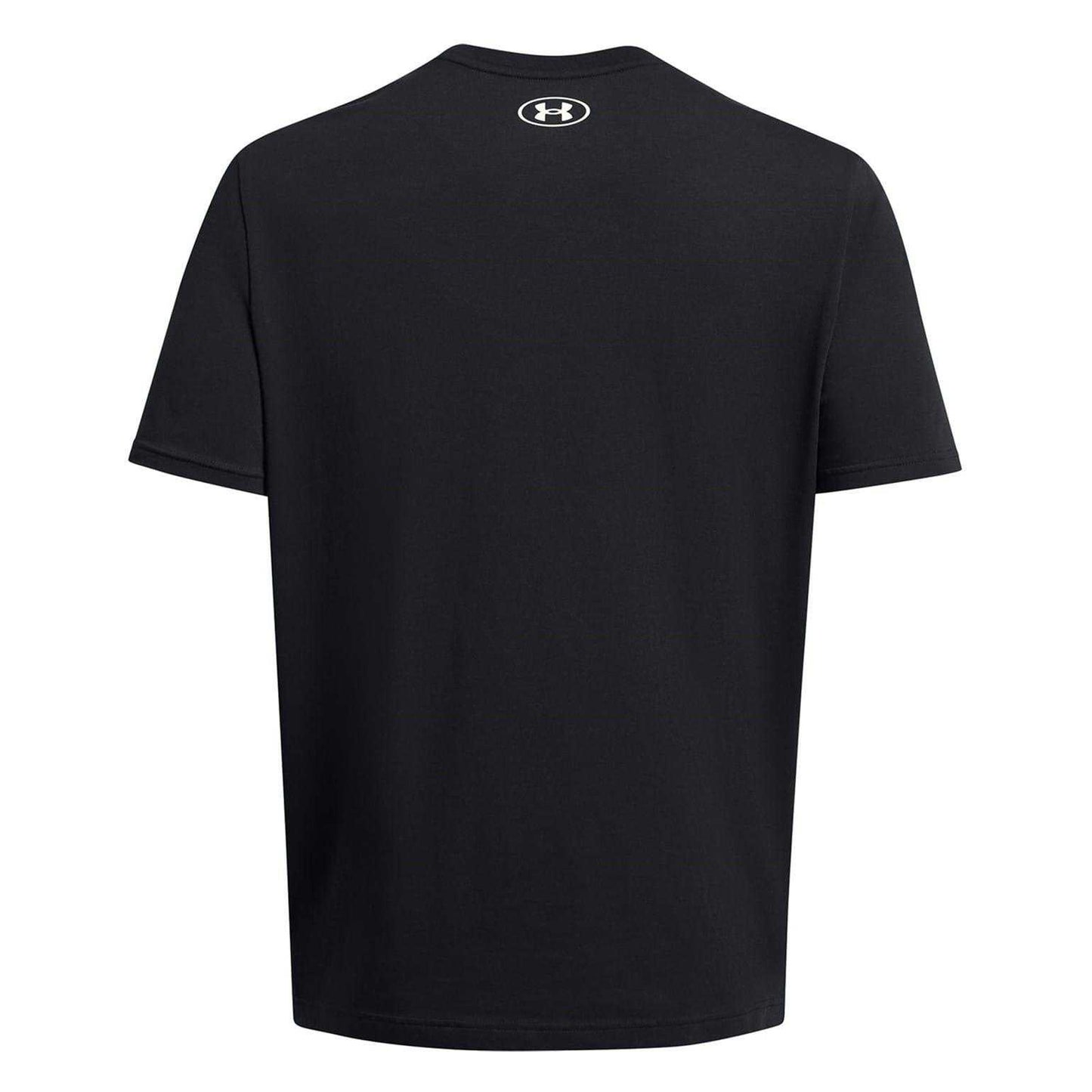 Black - Back - Under Armour Mens Project Rock Eagle T-Shirt