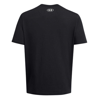 Black - Back - Under Armour Mens Project Rock Eagle T-Shirt