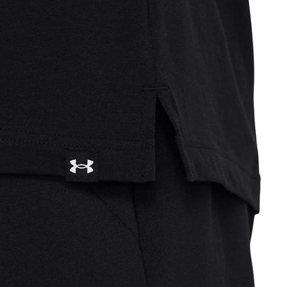Black - Side - Under Armour Mens Project Rock Eagle T-Shirt