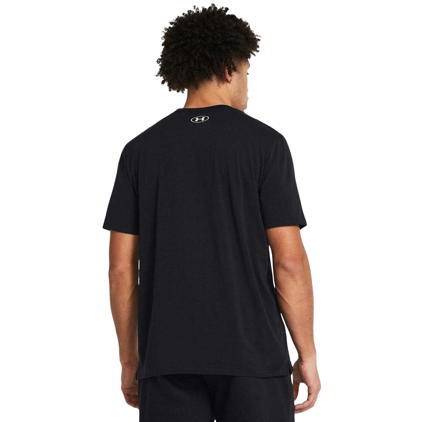 Black - Pack Shot - Under Armour Mens Project Rock Eagle T-Shirt