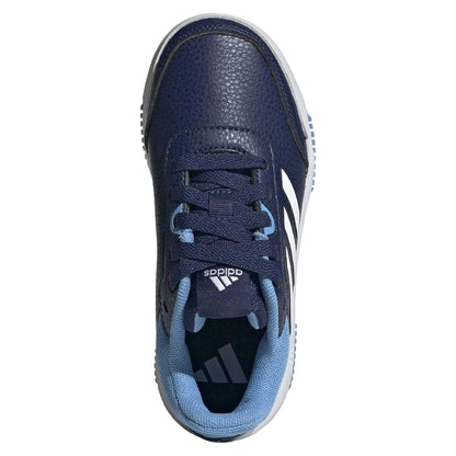 Navy-White - Lifestyle - Adidas Boys Tensaur 3 Leather Trainers