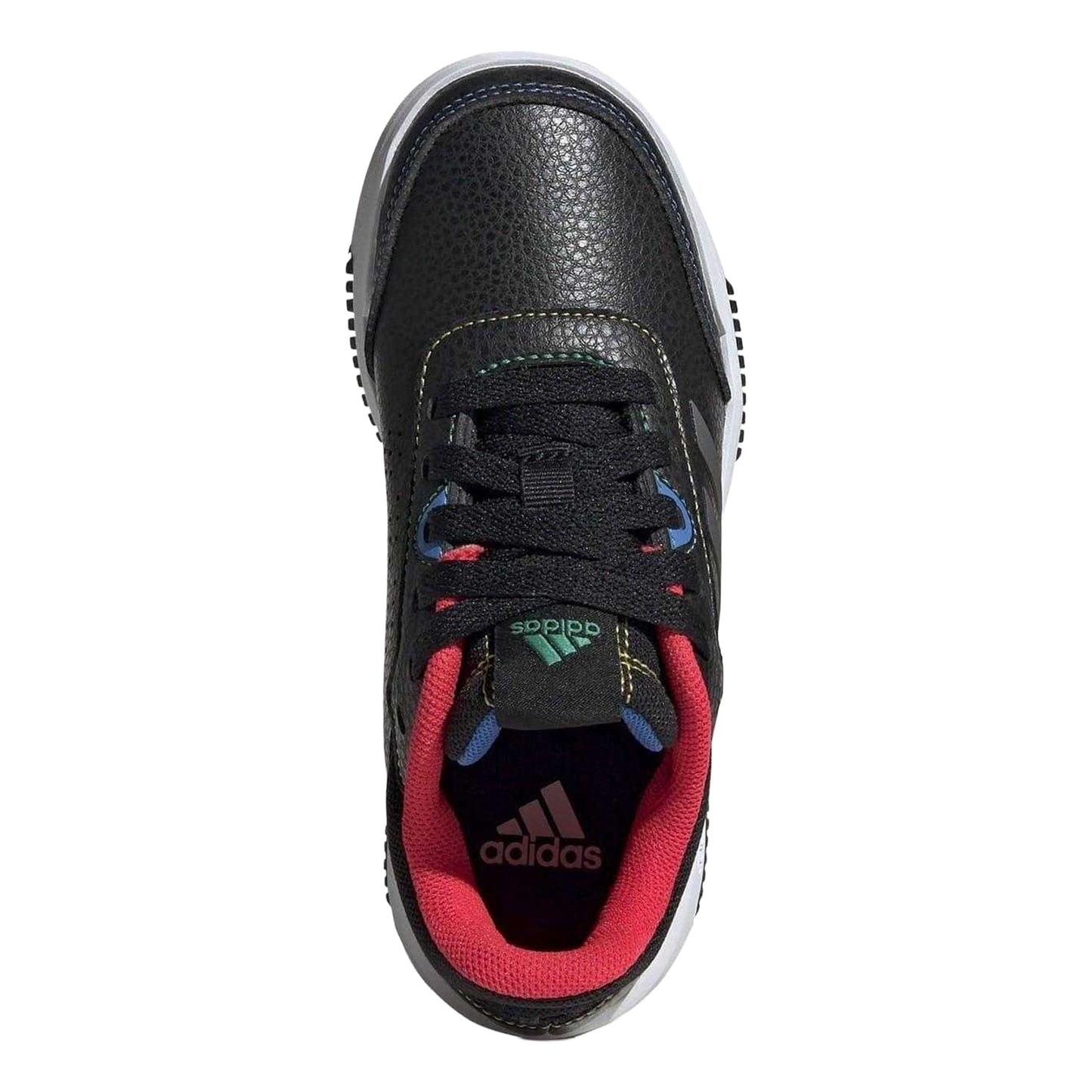 Black-Red - Lifestyle - Adidas Boys Tensaur 3 Leather Trainers