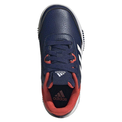 Navy-Red - Lifestyle - Adidas Boys Tensaur 3 Leather Trainers