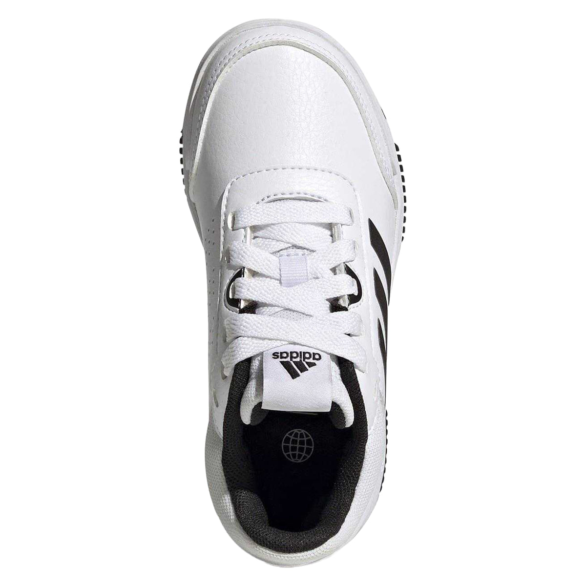 White-Black - Lifestyle - Adidas Boys Tensaur 3 Leather Trainers