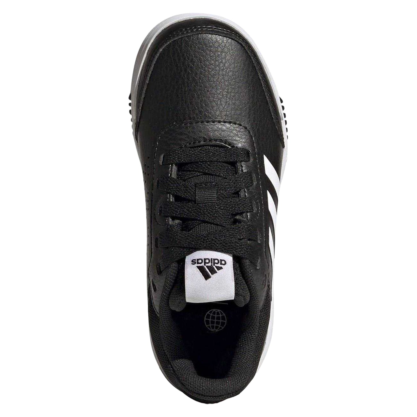 Black-White - Lifestyle - Adidas Boys Tensaur 3 Leather Trainers